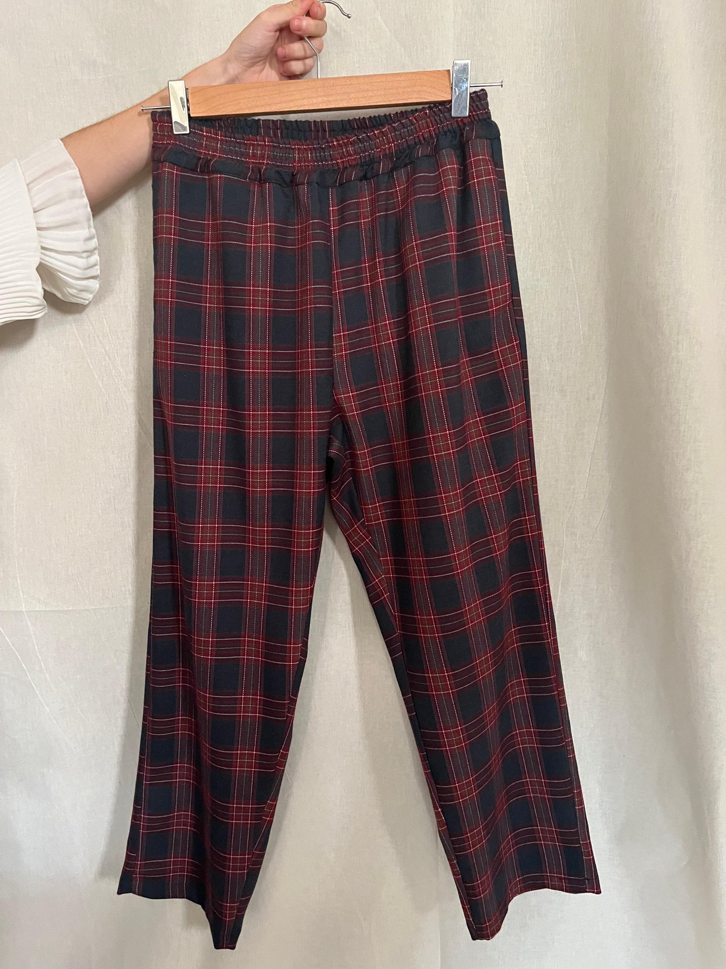 British BETTY checked trousers