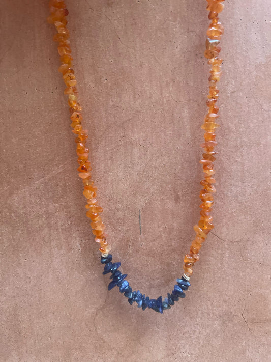 COLLAR FUEGO AZUL